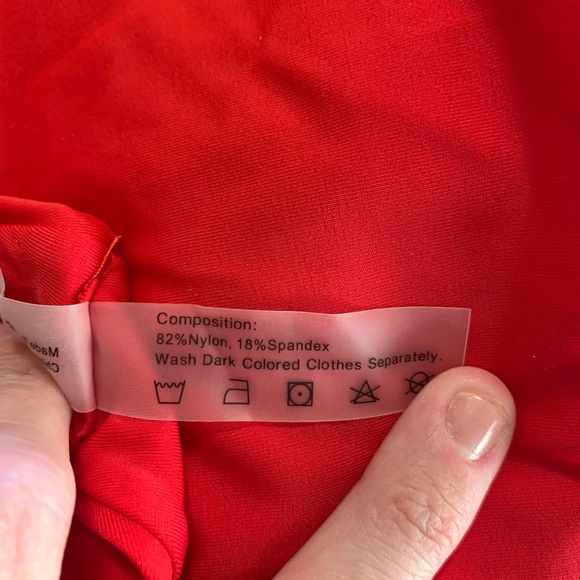 BRAND NEW NEVER WORN red bikini bottoms! - Picture 4 of 5